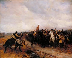 Cromwell at Dunbar by Andrew Carrick Gow