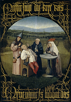 Cutting the Stone by Hieronymus Bosch