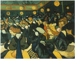 The Dance Hall in Arles by Vincent van Gogh