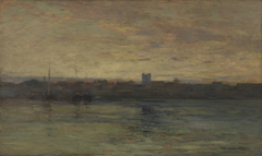 Daybreak, Fairhaven by Dwight William Tryon