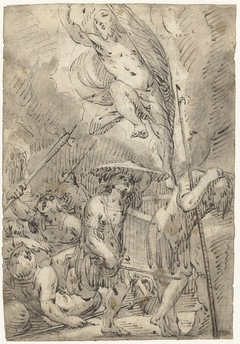 De opstanding van Christus by Gerard ter Borch I
