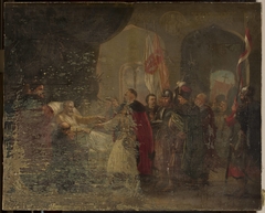 Death of the leader by Władysław Majeranowski