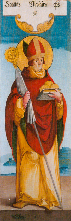 Der Heilige Nikolaus von Myra by Master of Meßkirch