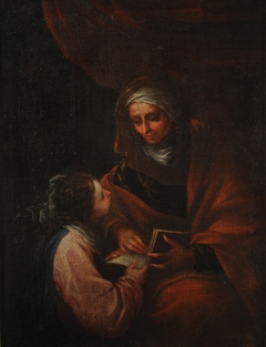 Education of the Virgin by Anonymous