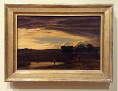 Evening, Storm Clearing Off by John Linnell