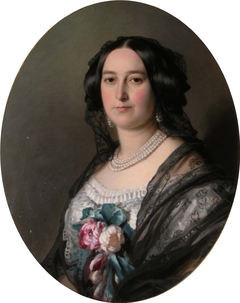 Feodora, Princess of Hohenlohe-Langenburg (1807-72) by William Corden