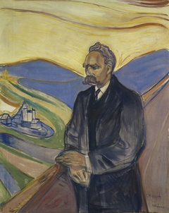Frederich Nietzsche by Edvard Munch