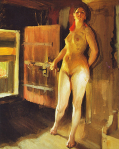 Girl in the Loft by Anders Zorn