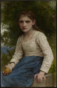Girl with an Apple
