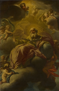 God the Father and the Holy Ghost by Domenico Antonio Vaccaro