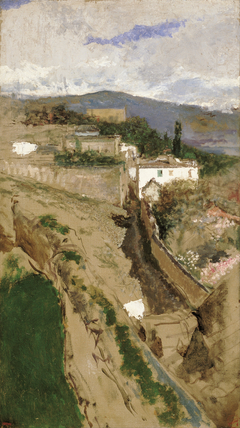 Granada Landscape by Marià Fortuny