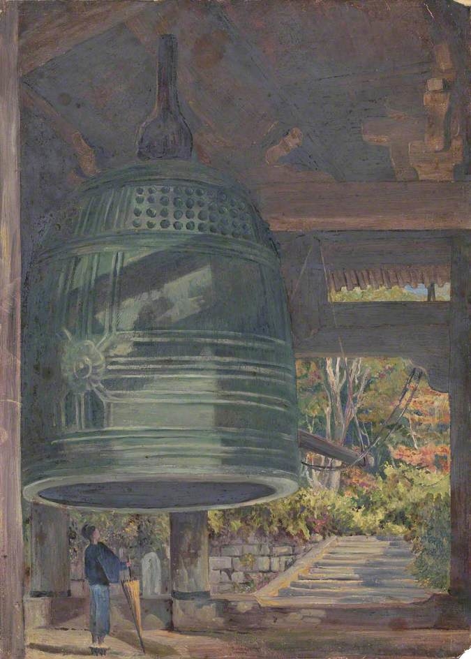 Great Bell of the Cheone Temple (Shenie Temple), Kyoto, Japan