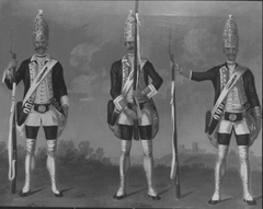 Grenadiers, Infantry Regiments "Prinz Friedrich", "Prince Maximilian" and "Prinz Georg" by David Morier