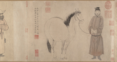 Grooms and Horses by Zhao Mengfu