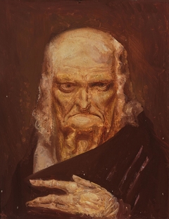 Head of an Old Man by Willem van Konijnenburg