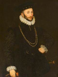 Henry Percy, 8th Earl of Northumberland (c.1532-1585) by Unknown Artist