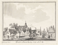 Het dorp Giessen-Nieuwkerk by Hendrik Spilman