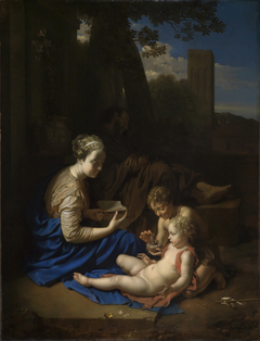 Holy Family with Child St. John by Adriaen van der Werff