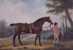 Huntsman and Horse by Henry Bernard Chalon