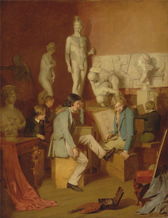 Interior of an Academy: The Critic by William Stewart