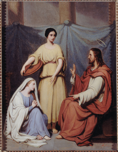 Jésus chez Marthe et Marie