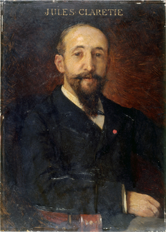 Jules Claretie (1840-1913), administateur de la Comédie-Française by Aimé Morot