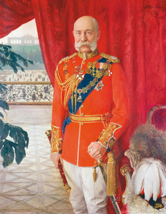 Kaiser Franz Joseph I. in der Galauniform eines britischen Feldmarschalls by Tom von Dreger