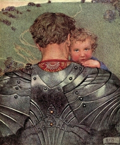 Knight Carrying Child