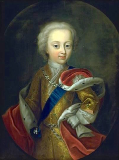 Kong Frederik V som barn by Anonymous