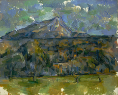 La Montagne Sainte-Victoire vue des Lauves (Mont Sainte-Victoire Seen from Les Lauves) by Paul Cézanne