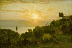 Lake Albano, Sunset