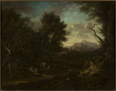 Landscape by Christian Hilfgott Brand