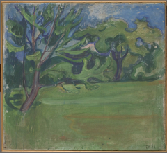 Landscape by Edvard Munch