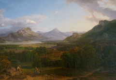 Landscape of Bavaria by Carl Rottmann