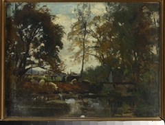 Landscape with a herd