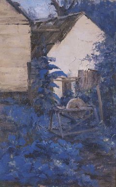 Landscape with Cottage by Clara Southern
