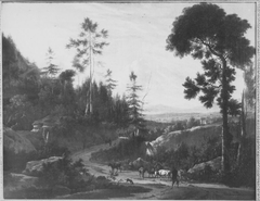 Landschaft mit Hirten by Frederik de Moucheron