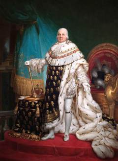 Louis XVIII (1755–1824), King of France by François Gérard