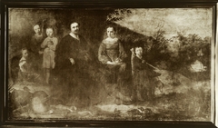 Lucas de Clercq (ca. 1593-1652)  and his family at their summer home 'Clercq en Beeck' by Dirck Bleker