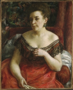 Madame Pierre Henri Renoir (Blanche-Marie Blanc, 1841-1910?) by Auguste Renoir