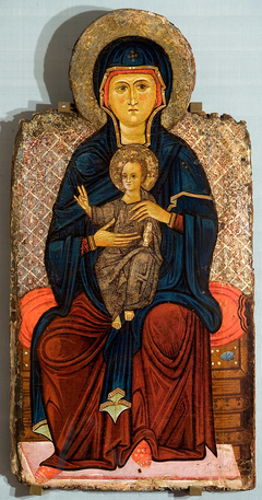 Madonna and Child Enthroned by Master of the Bigallo Crucifixion