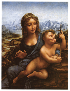 Madonna of the Yarnwinder by Leonardo da Vinci