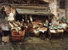 Market Scene in Venice