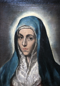 Mater dolorosa by El Greco