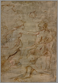 Minerva fighting Mars by Peter Paul Rubens