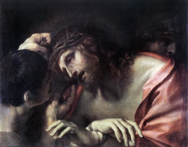 Mocking Of Christ Annibale Carracci Artwork On Useum