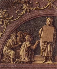 Moses Giving the Law by Andrea Mantegna