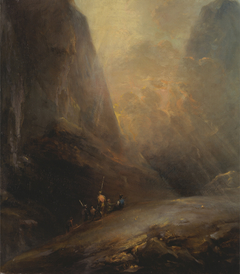 Mountain Landscape with Banditti