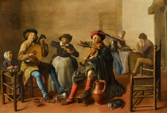 Musical company in an interior by Jan Miense Molenaer