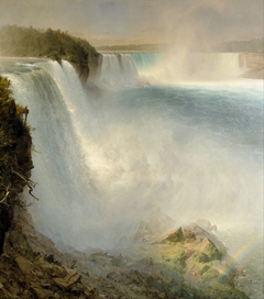 Niagara Falls, from the American Side by Frederic Edwin Church